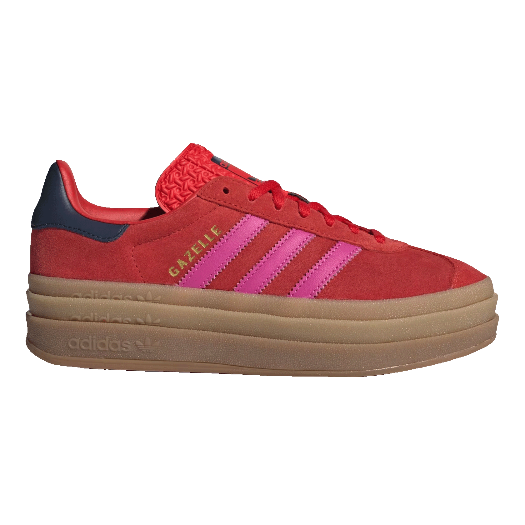 adidas Gazelle Bold Red Semi Lucid Fuchsia (W)