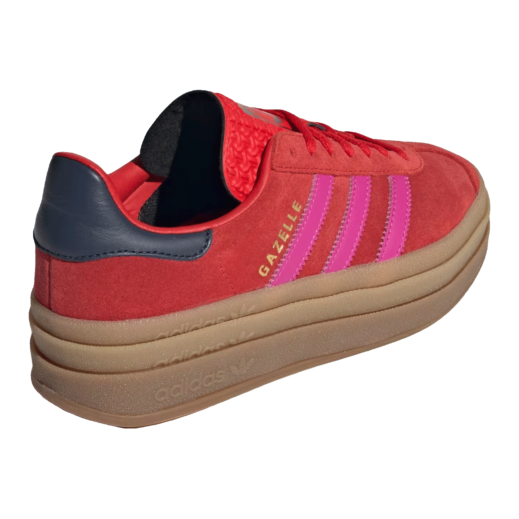 adidas Gazelle Bold Red Semi Lucid Fuchsia (W) Back