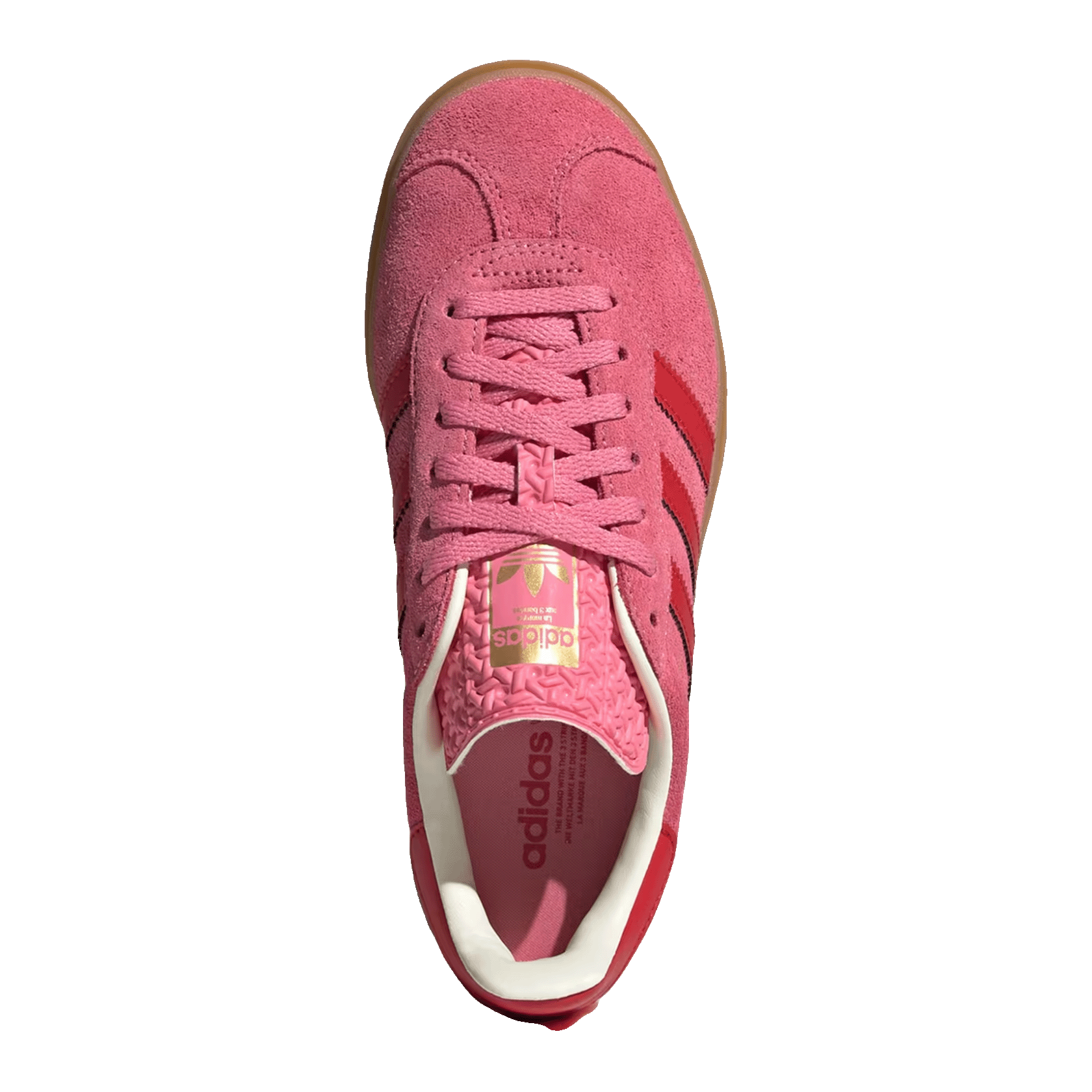 adidas Gazelle Bold Rose Tone Better Scarlet (GS) Oben