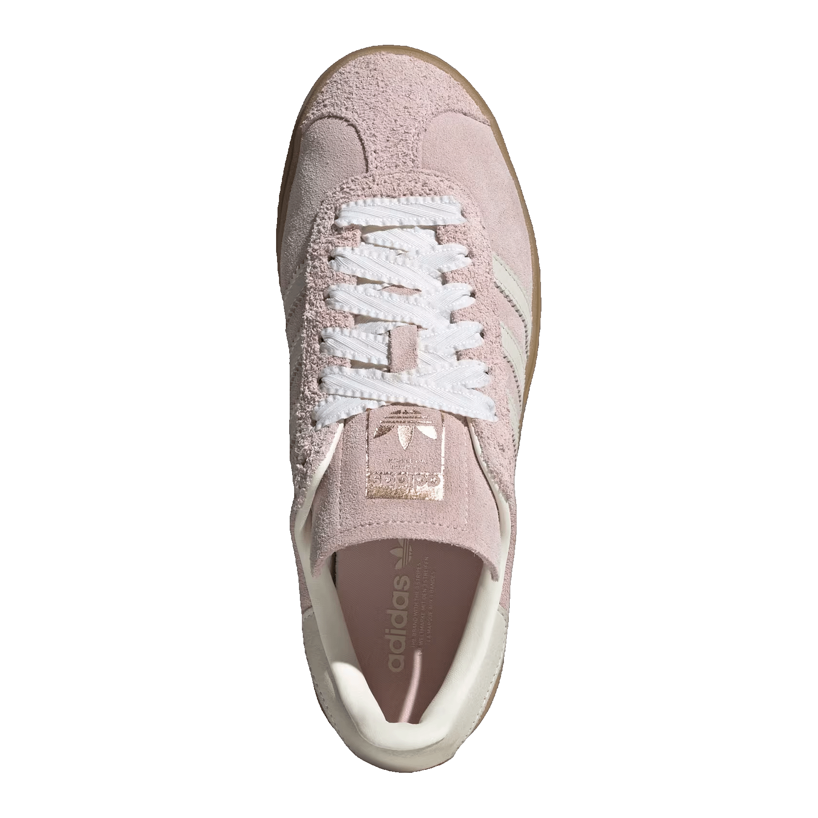 adidas Gazelle Bold Sandy Pink Off White (W) Oben IH4209