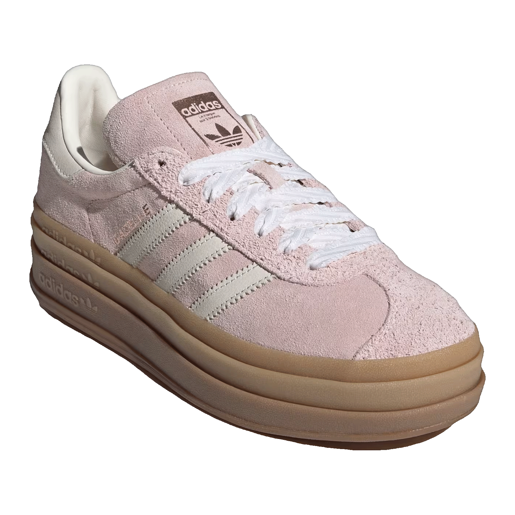 adidas Gazelle Bold Sandy Pink Off White (W) Side IH4209
