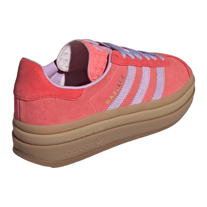 adidas Gazelle Bold Semi Flash Red Powder Plum (W) Back IH4212