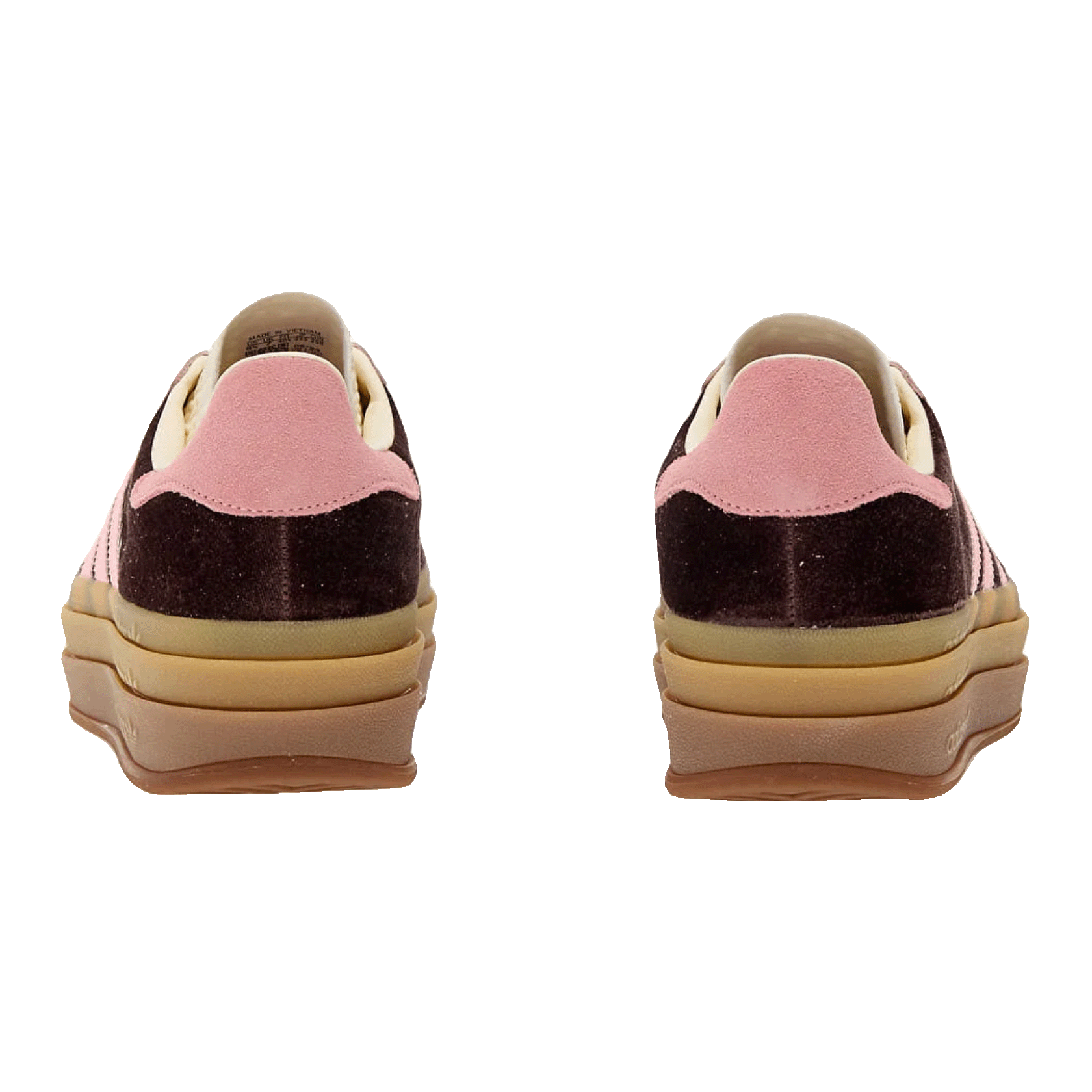 adidas Gazelle Bold Shadow Brown Warm Clay Glow Pink (W) Back
