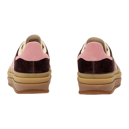 adidas Gazelle Bold Shadow Brown Warm Clay Glow Pink (W) Back