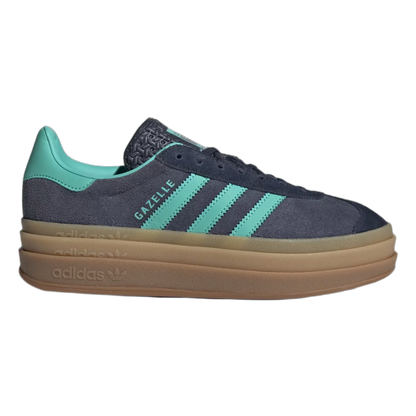 adidas Gazelle Bold Shadow Navy Acid Mint Legend Ink (W) JQ6437
