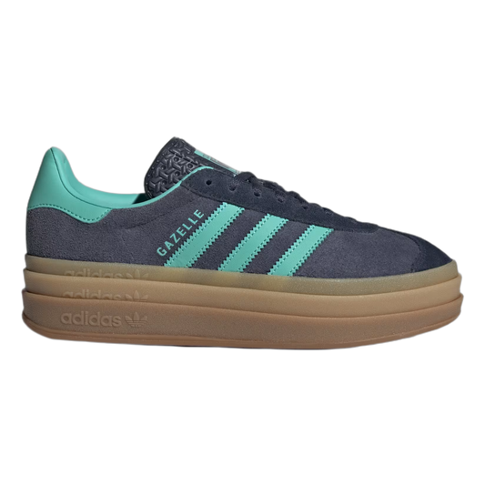 adidas Gazelle Bold Shadow Navy Acid Mint Legend Ink (W) JQ6437