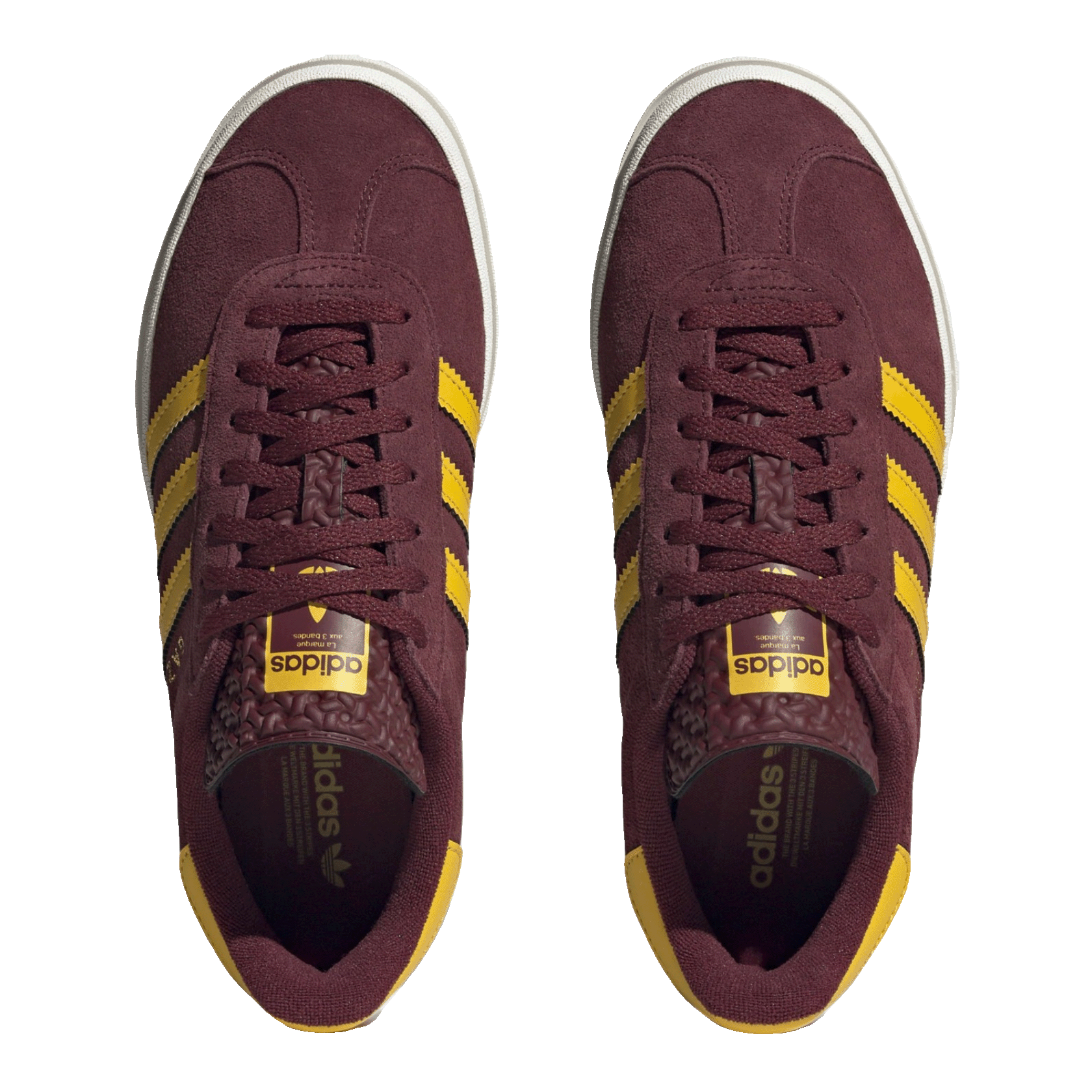 adidas Gazelle Bold Shadow Red Bold Gold (W) Oben