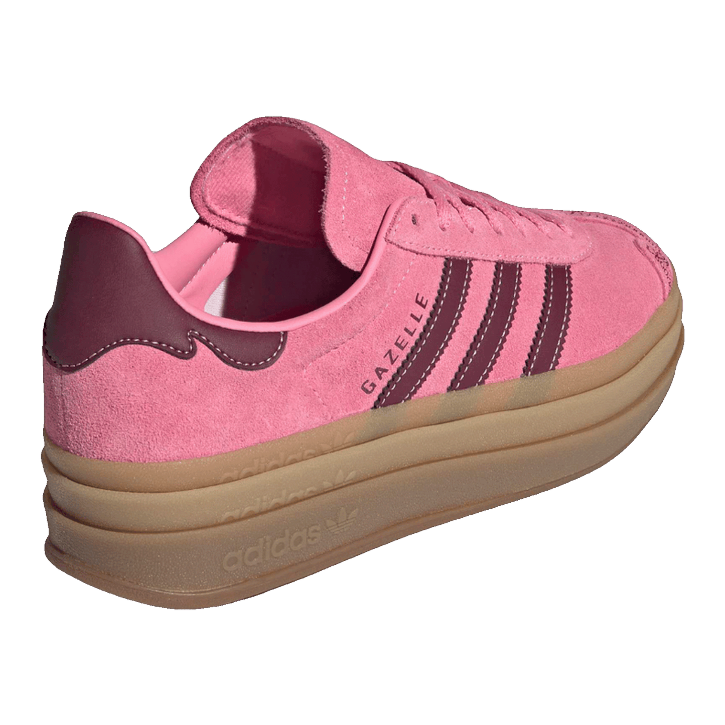 adidas Gazelle Bold Shadow Red Pink Spark (W) Back IH6697