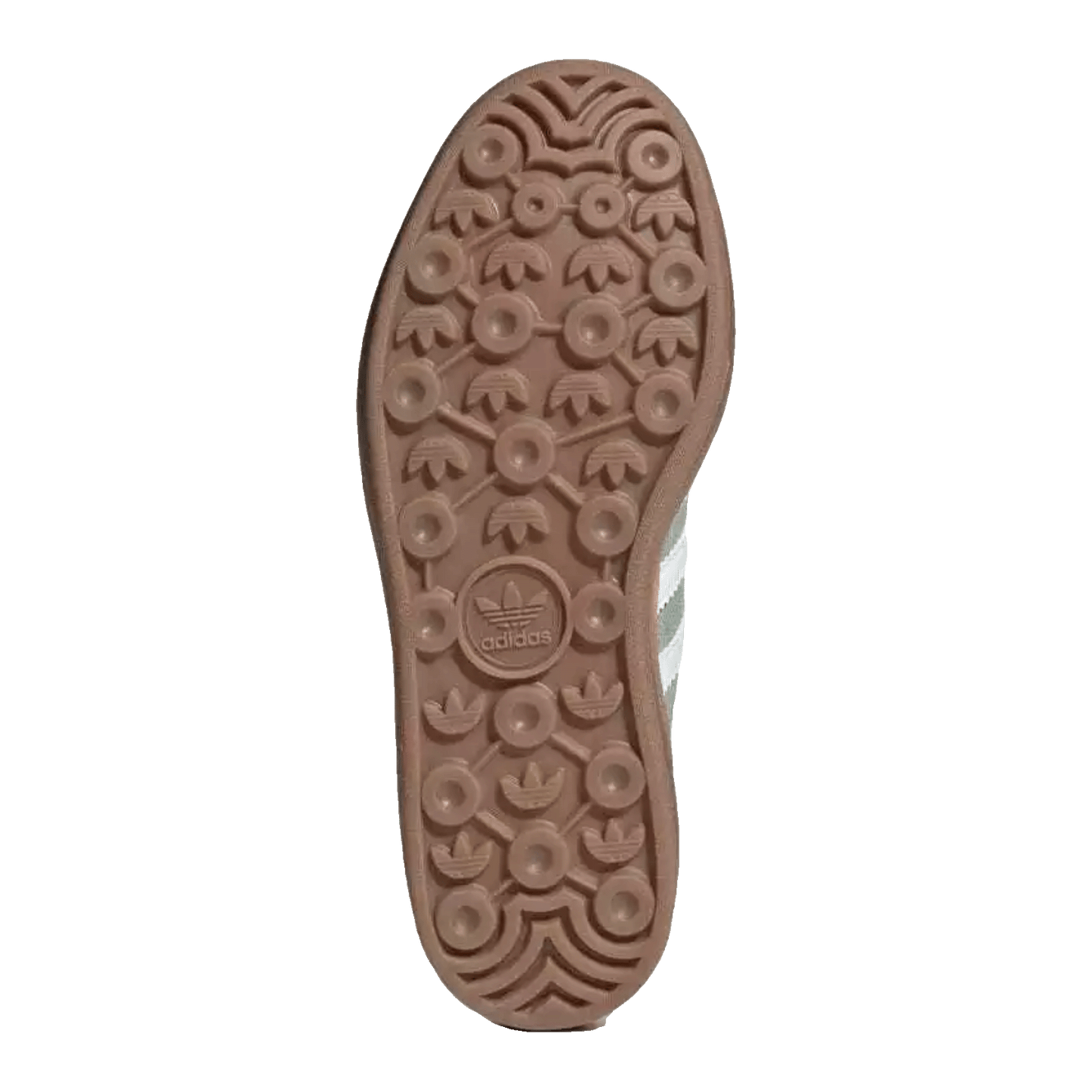 adidas Gazelle Bold Silver Green Gum (Womens) Sohle