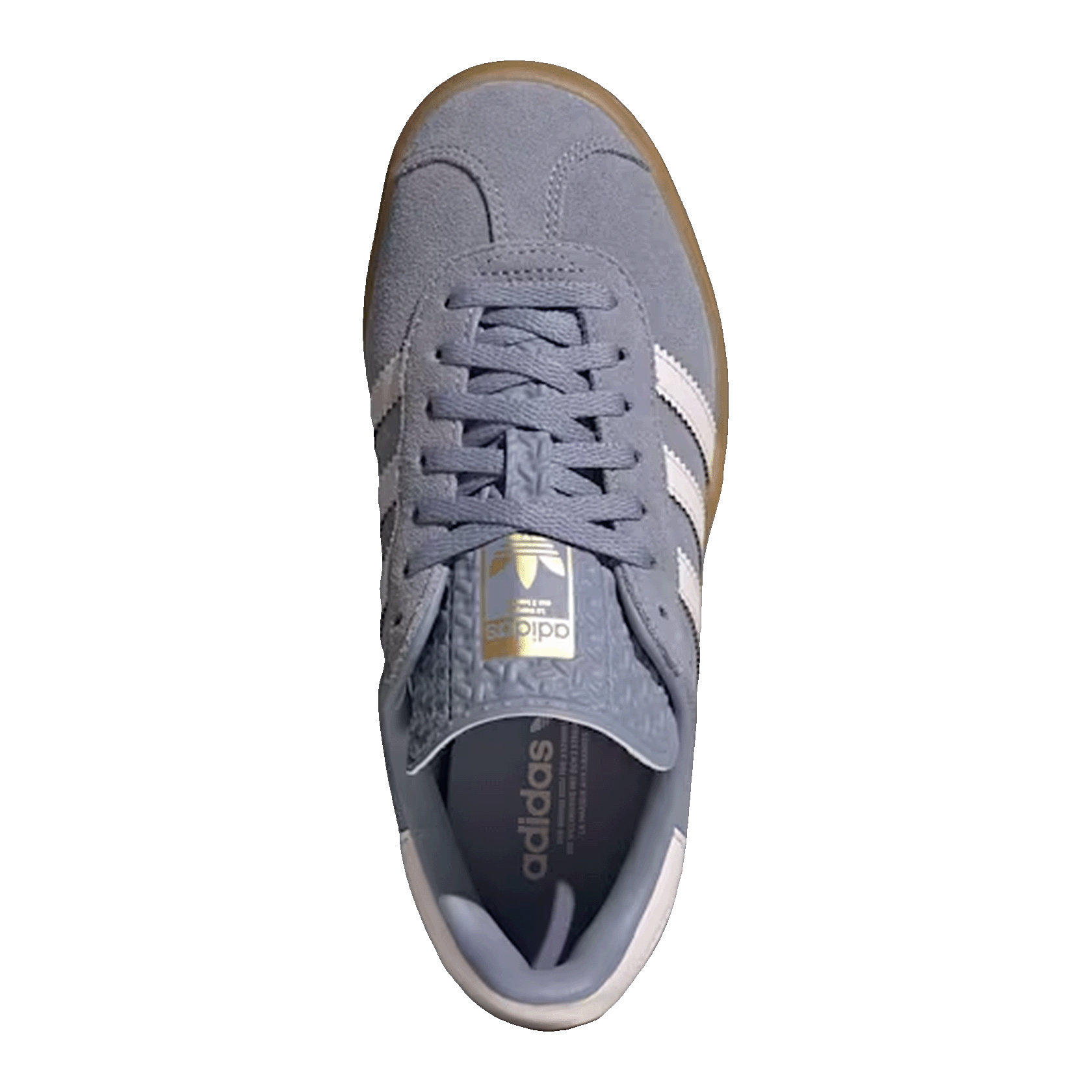 adidas Gazelle Bold Silver Violet Almost Pink Gum (GS) Oben JQ1297