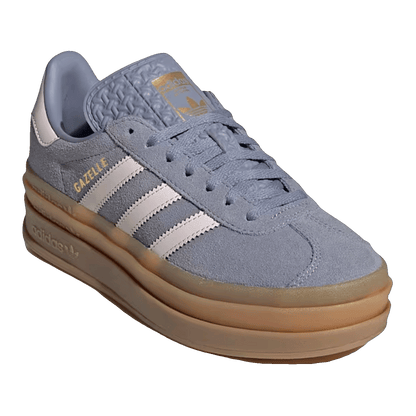 adidas Gazelle Bold Silver Violet Almost Pink Gum (GS) Side JQ1297