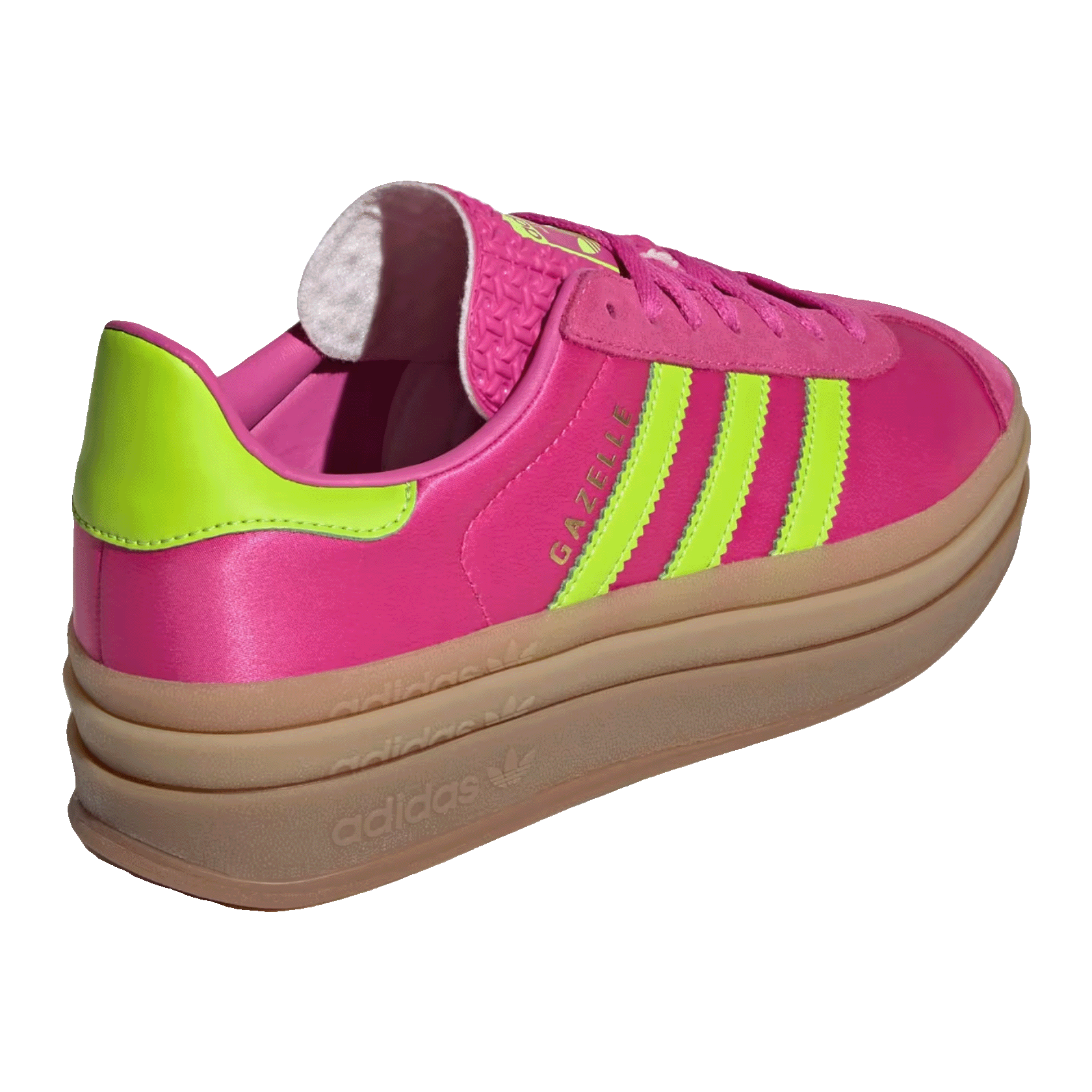 adidas Gazelle Bold Slime Fuchsia (W) Back
