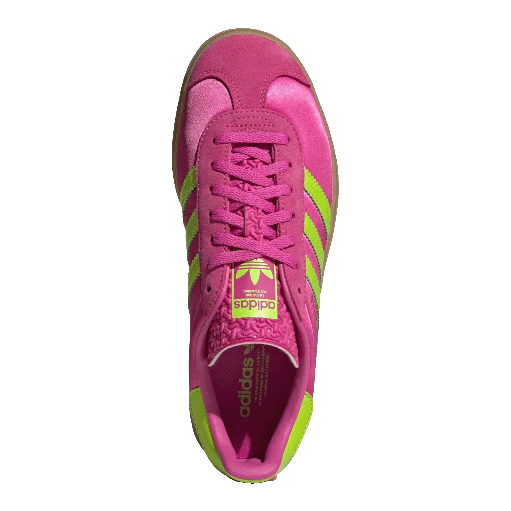 adidas Gazelle Bold Slime Fuchsia (W) Oben