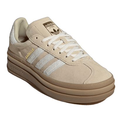adidas Gazelle Bold Stone Khaki Cream White (W) Side IH4201