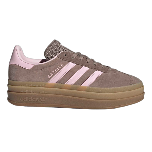 adidas Gazelle Bold Trace Brown Clear Pink (W) JQ6436