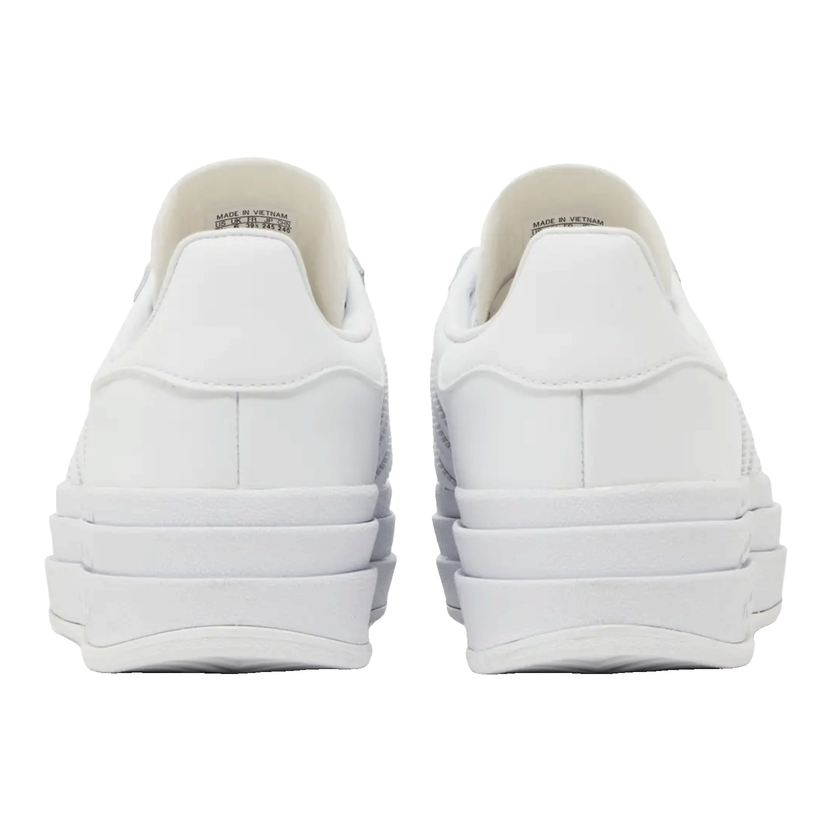 adidas Gazelle Bold Triple White (W) Back
