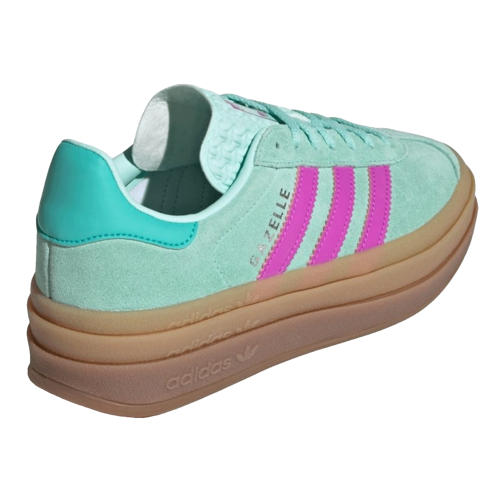 adidas Gazelle Bold Turqoise Pink (Kids) Back