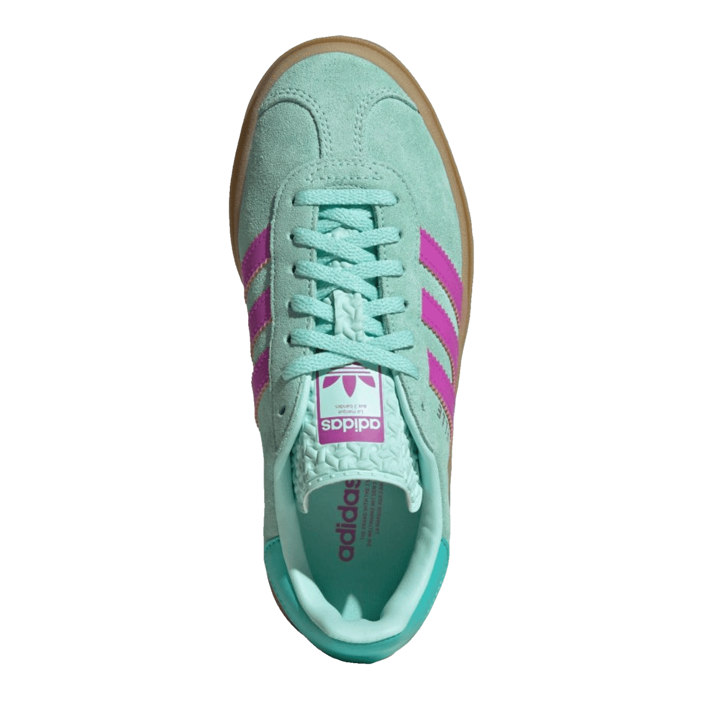 adidas Gazelle Bold Turqoise Pink (Kids) Oben