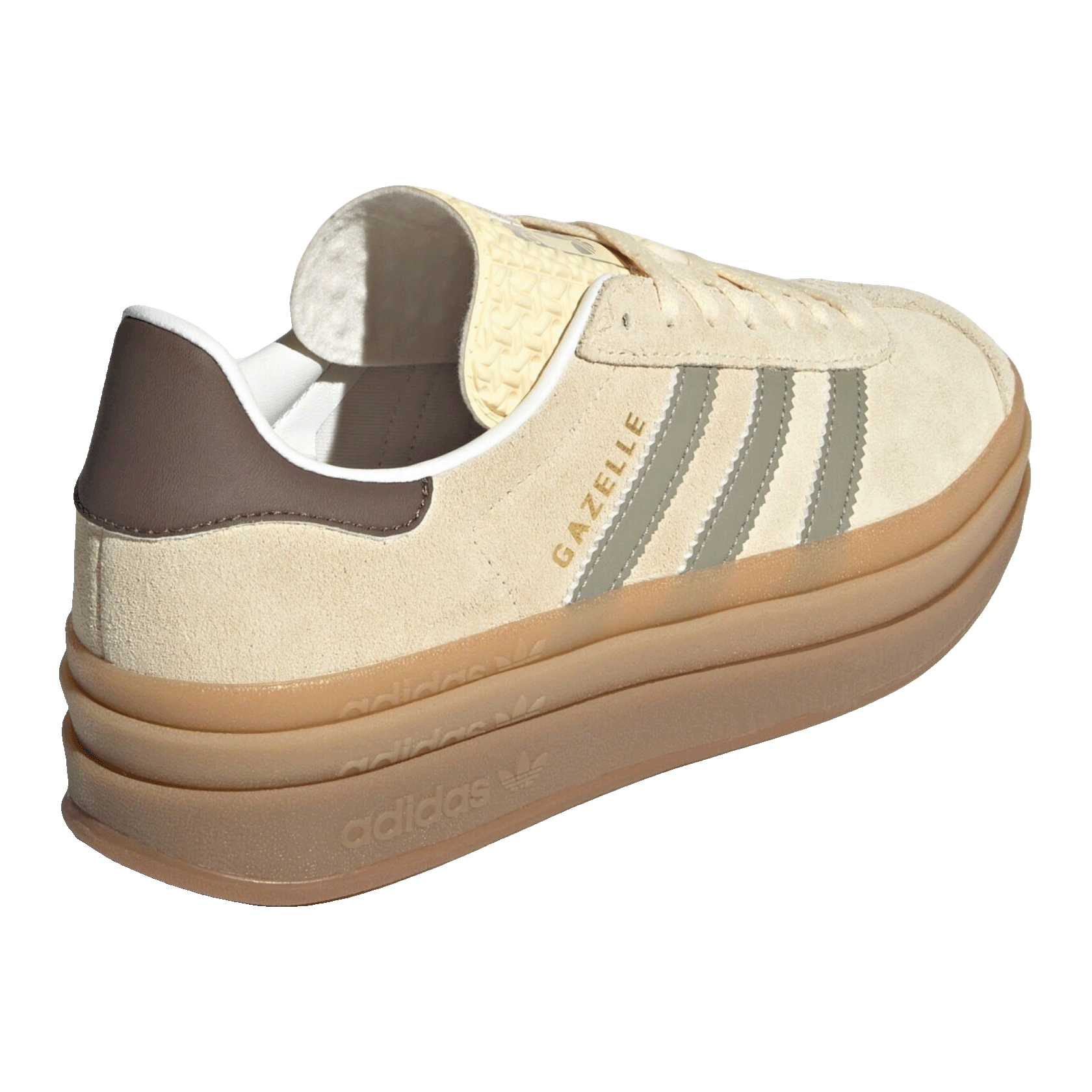 adidas Gazelle Bold Warm Vanilla Silver Pebble (W) Back