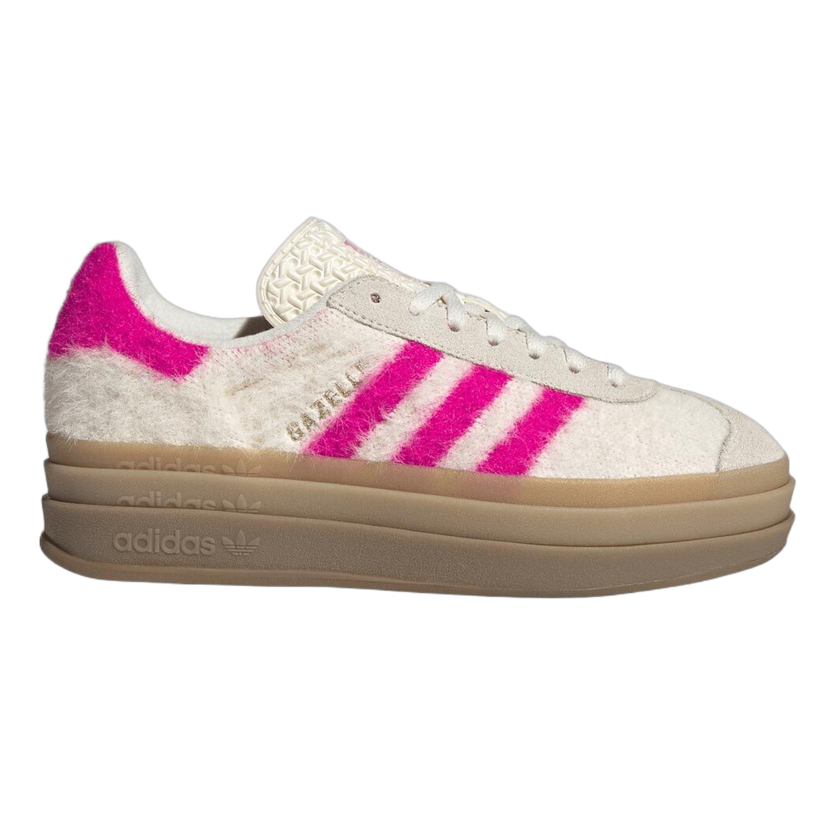 adidas Gazelle Bold White Shock Pink (W) JS3908