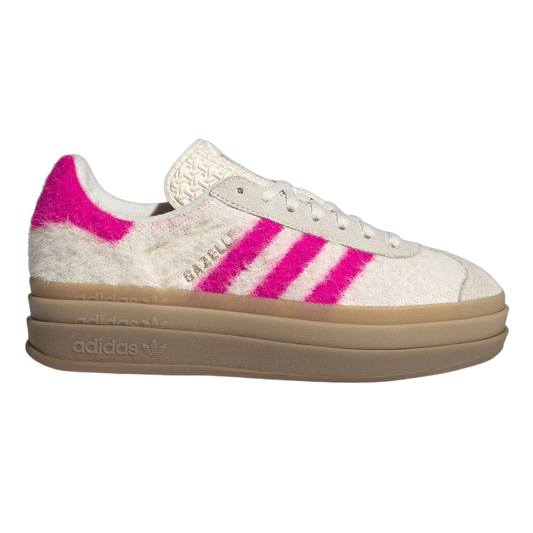 adidas Gazelle Bold White Shock Pink (W) JS3908