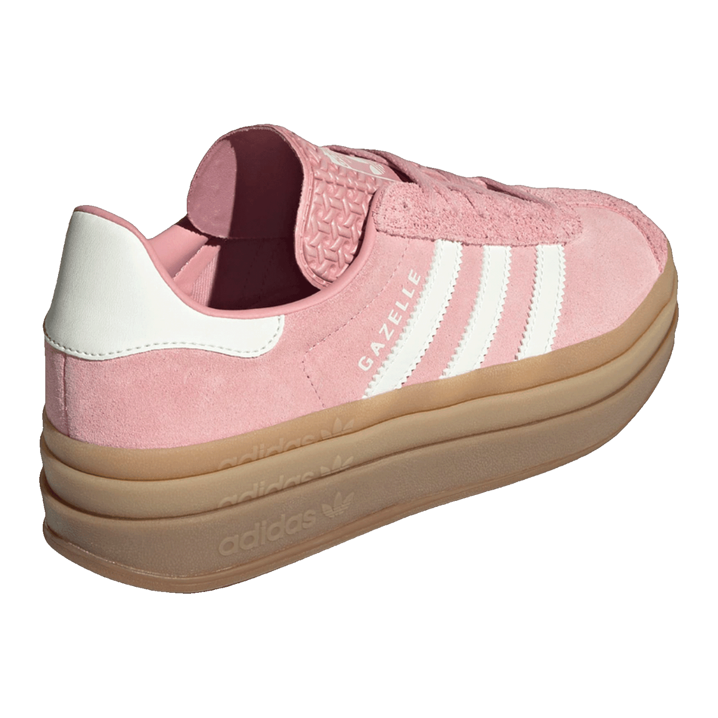 adidas Gazelle Bold Wonder Mauve Off White Gum (W) Back JS3903