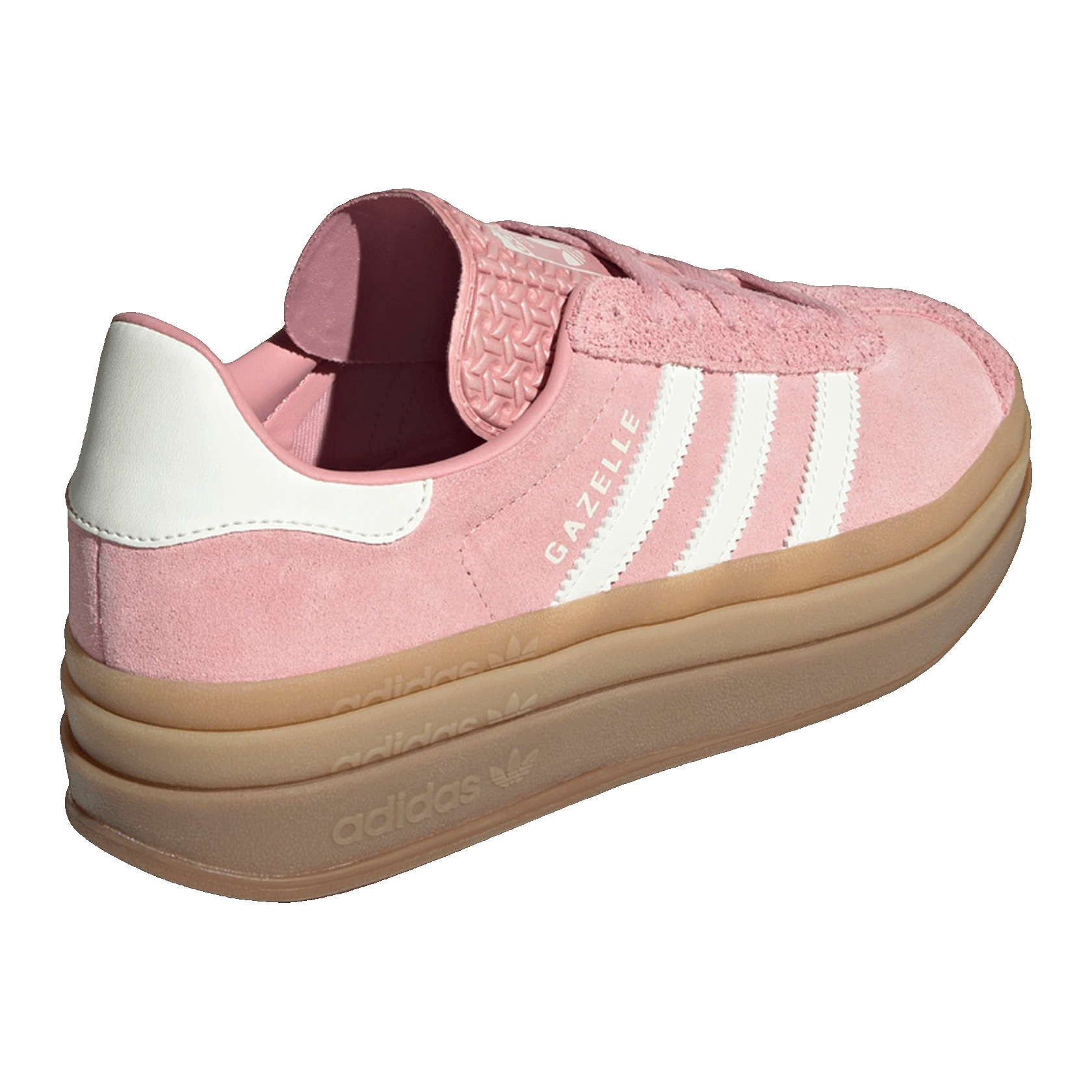 adidas Gazelle Bold Wonder Mauve Off White Gum (W) Back JS3903