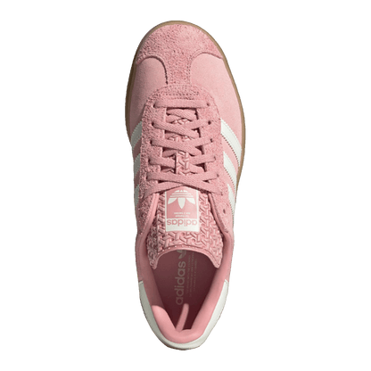 adidas Gazelle Bold Wonder Mauve Off White Gum (W) Oben JS3903