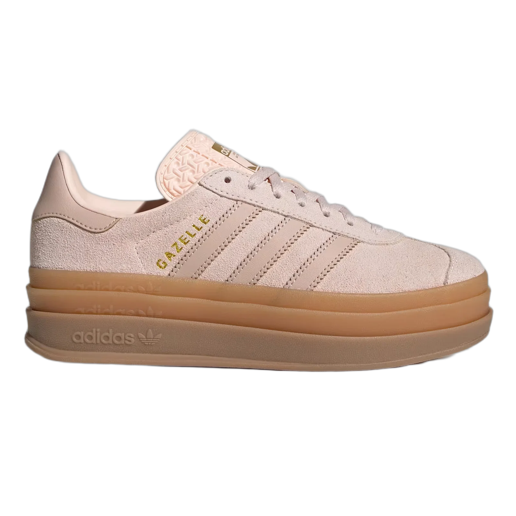 adidas Gazelle Bold Wonder Quartz Wonder Taupe Gum (GS) JQ1296