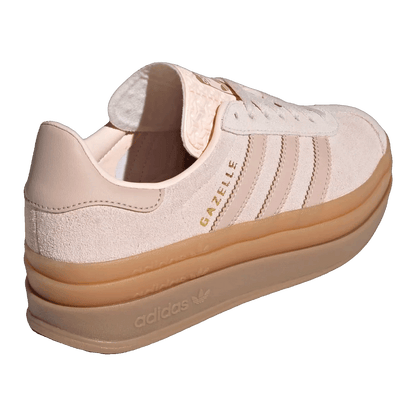 adidas Gazelle Bold Wonder Quartz Wonder Taupe Gum (GS) Back JQ1296
