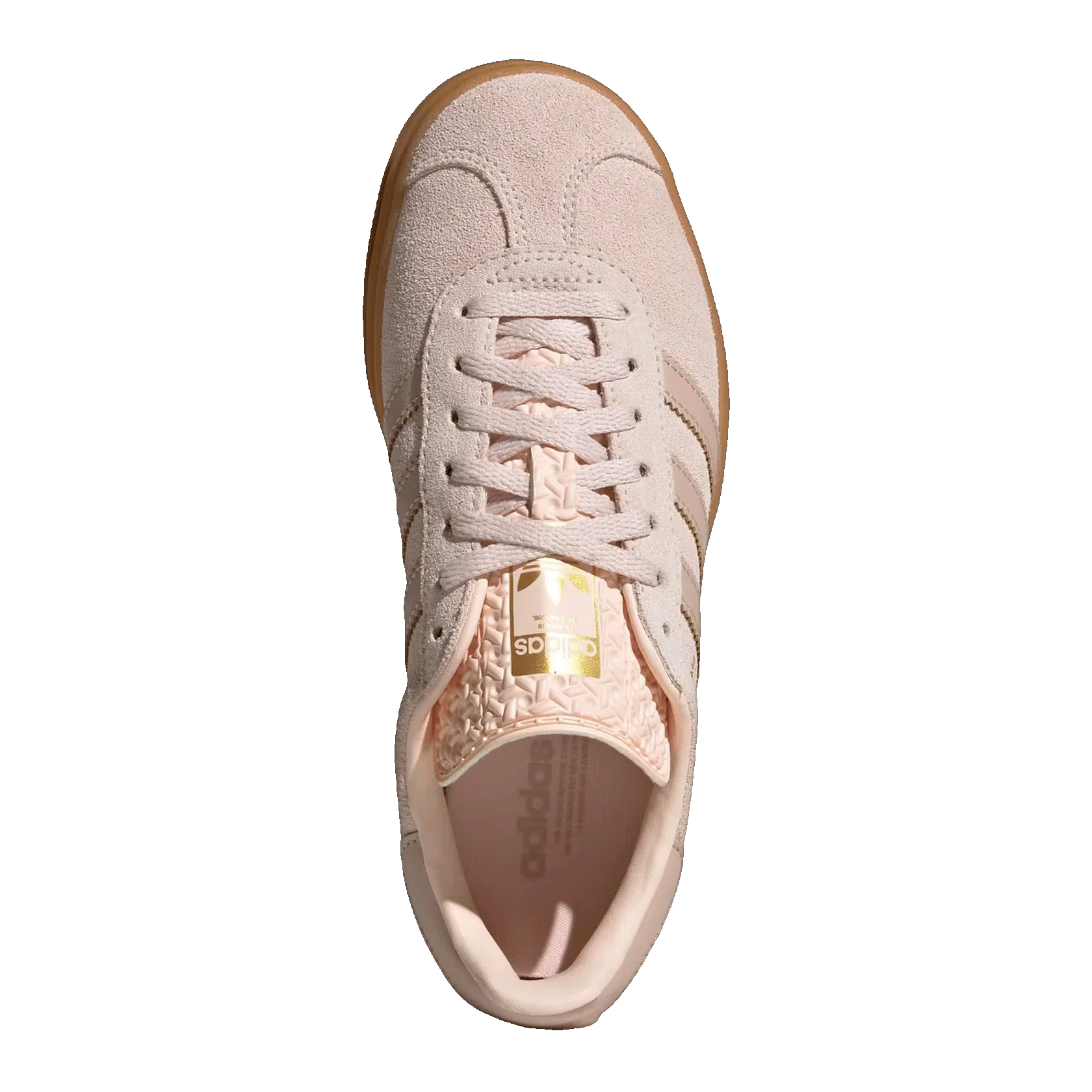adidas Gazelle Bold Wonder Quartz Wonder Taupe Gum (GS) Oben JQ1296
