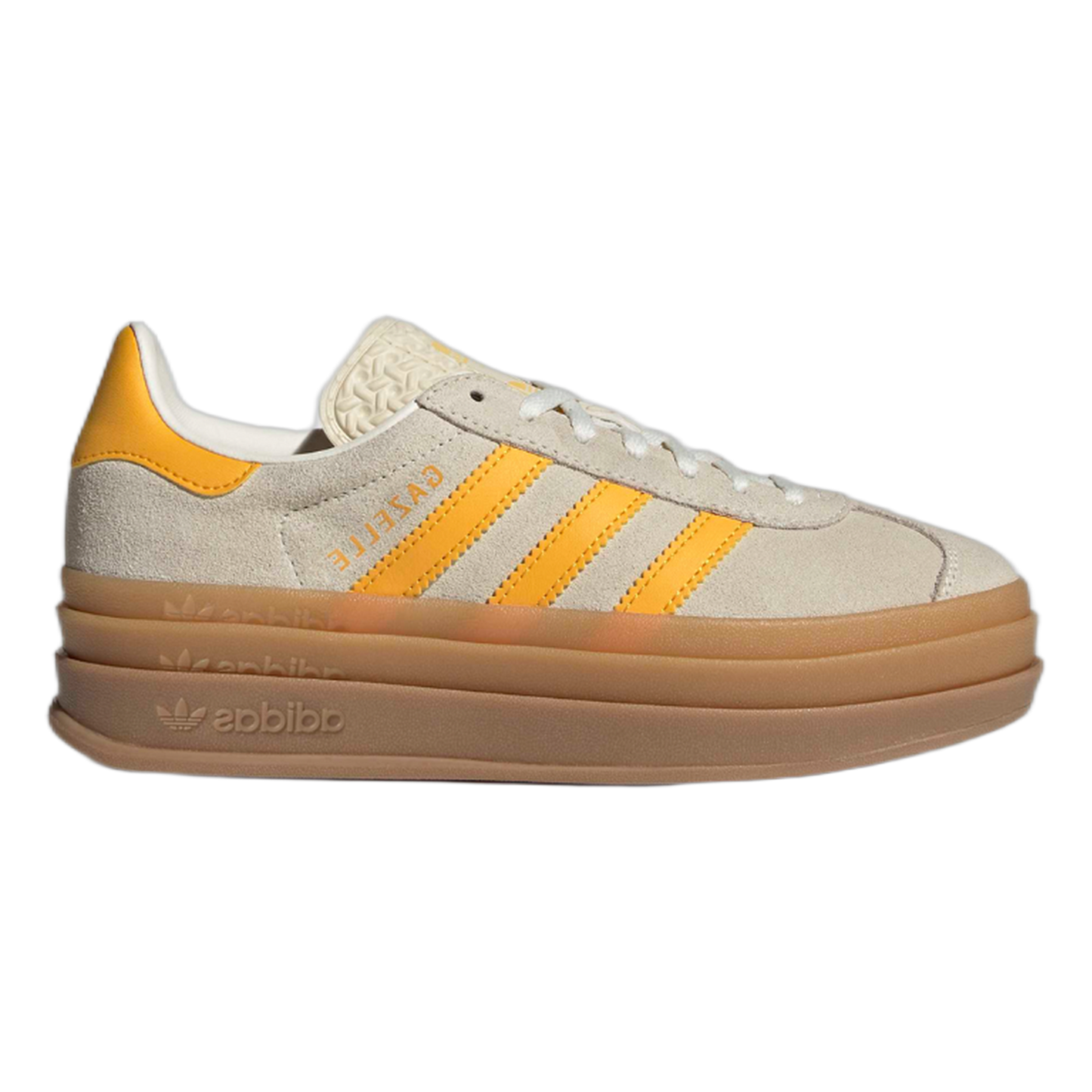 adidas Gazelle Bold Wonder White Crew Yellow (GS) IH6458