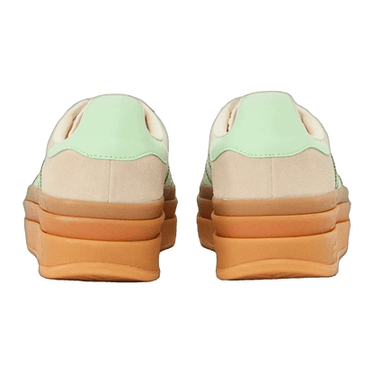 adidas Gazelle Bold Wonder White Semi Green Spark (GS) Back JQ7410