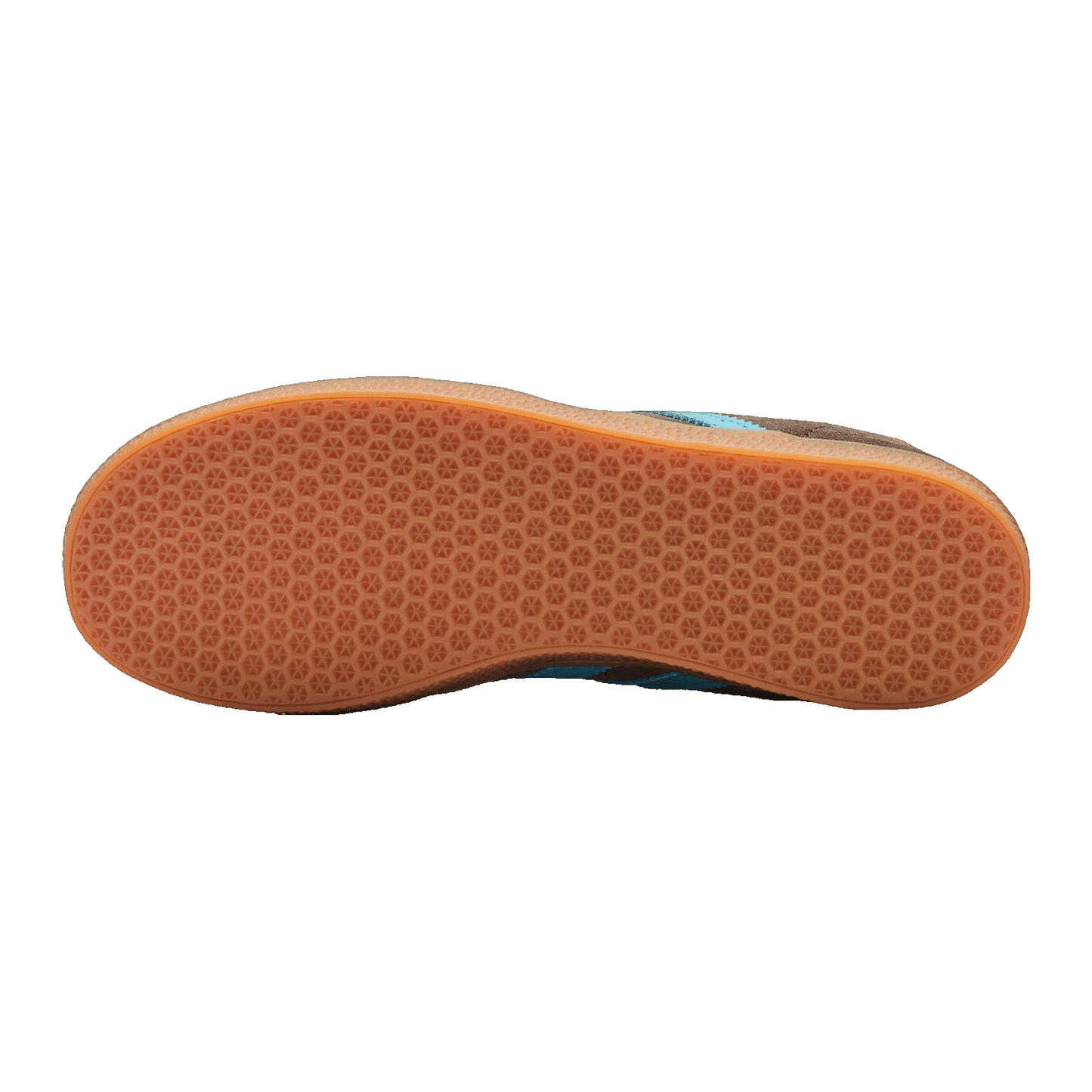 adidas Gazelle Brown Blue Glow Impact Orange (GS) Sohle