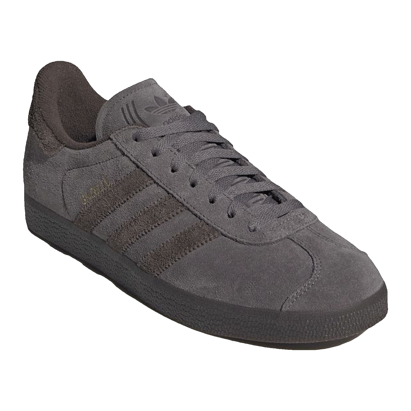 adidas Gazelle Charcoal Brown Side IG2097