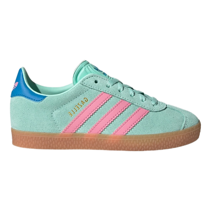 adidas Gazelle Clear Mint Bliss Pink Bright Blue (PS) JP7130