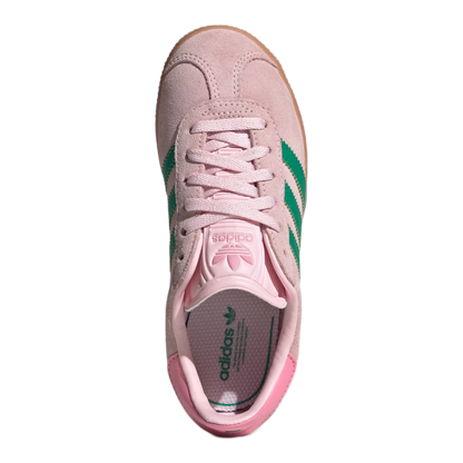 adidas Gazelle Clear Pink Court Green Bliss Pink (PS) Oben JP7133