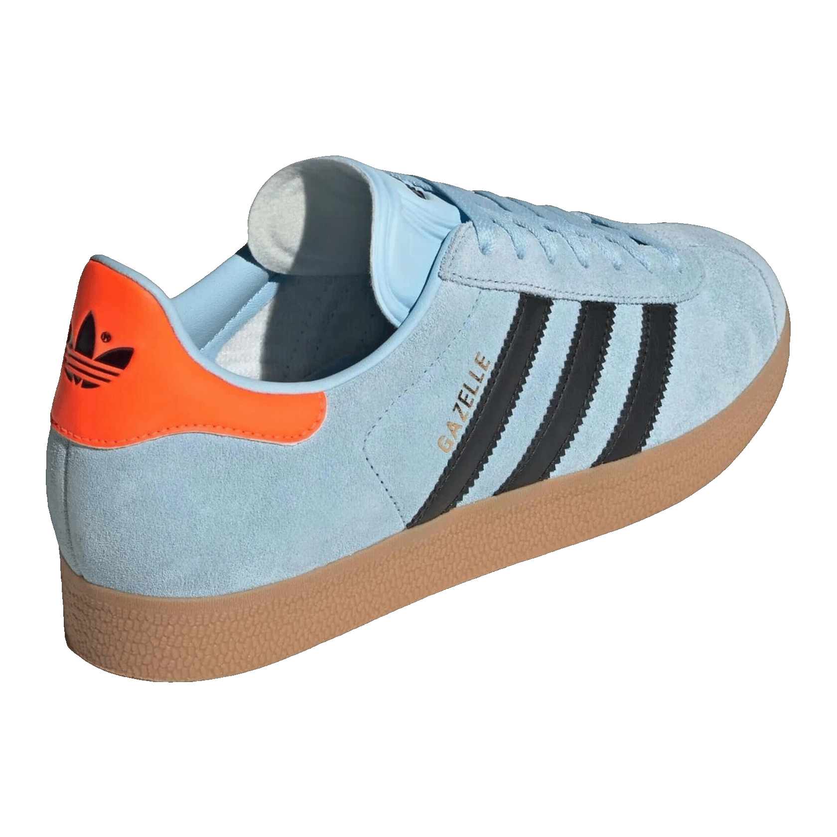 adidas Gazelle Clear Sky Core Black Back JI2076