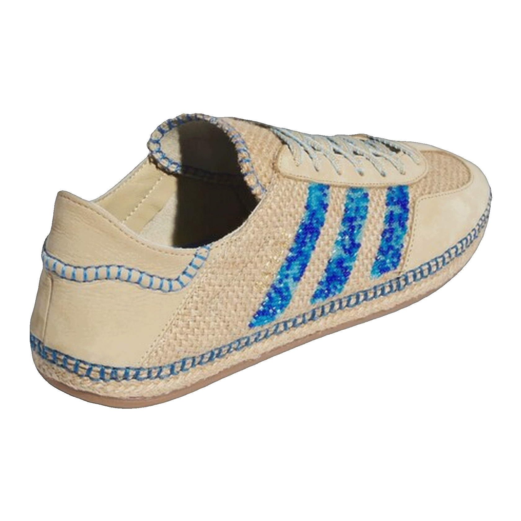 adidas Gazelle CLOT Linen Khaki Back IH3641