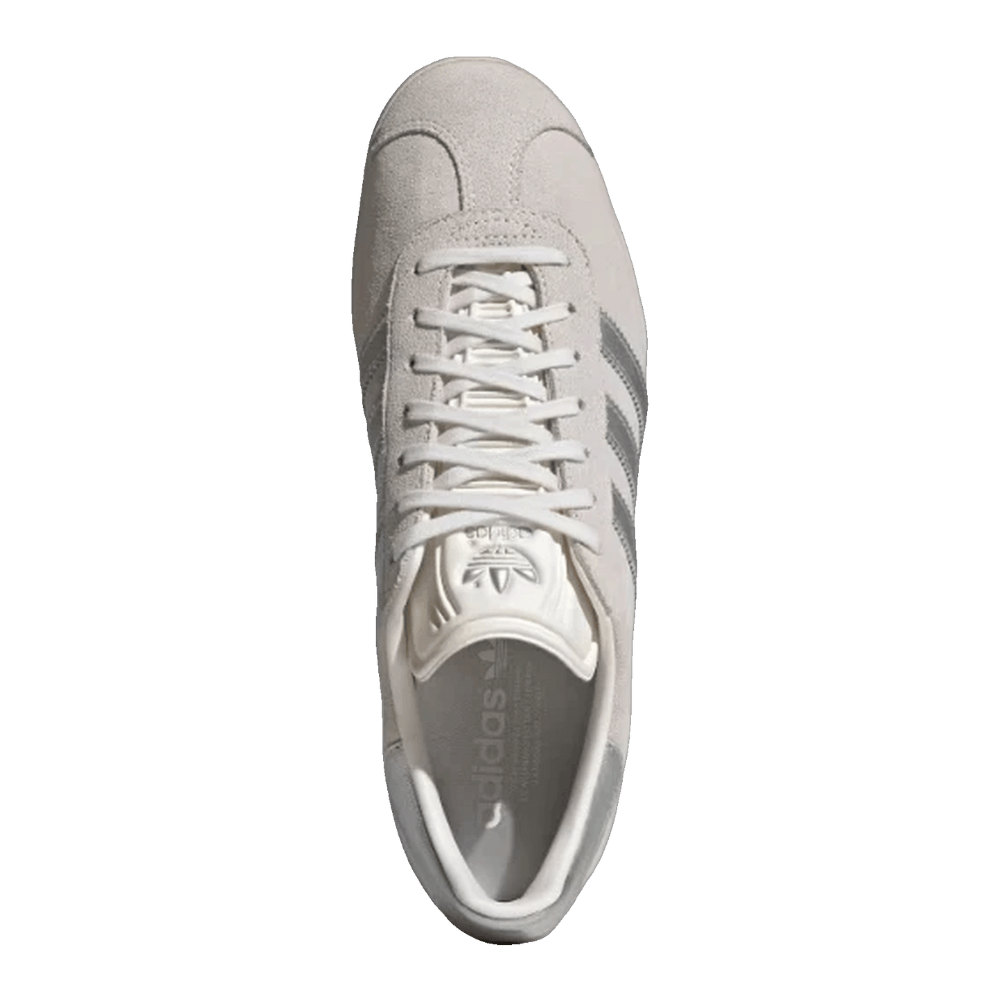 adidas Gazelle Cloud White Silver Metallic Oben JH8640
