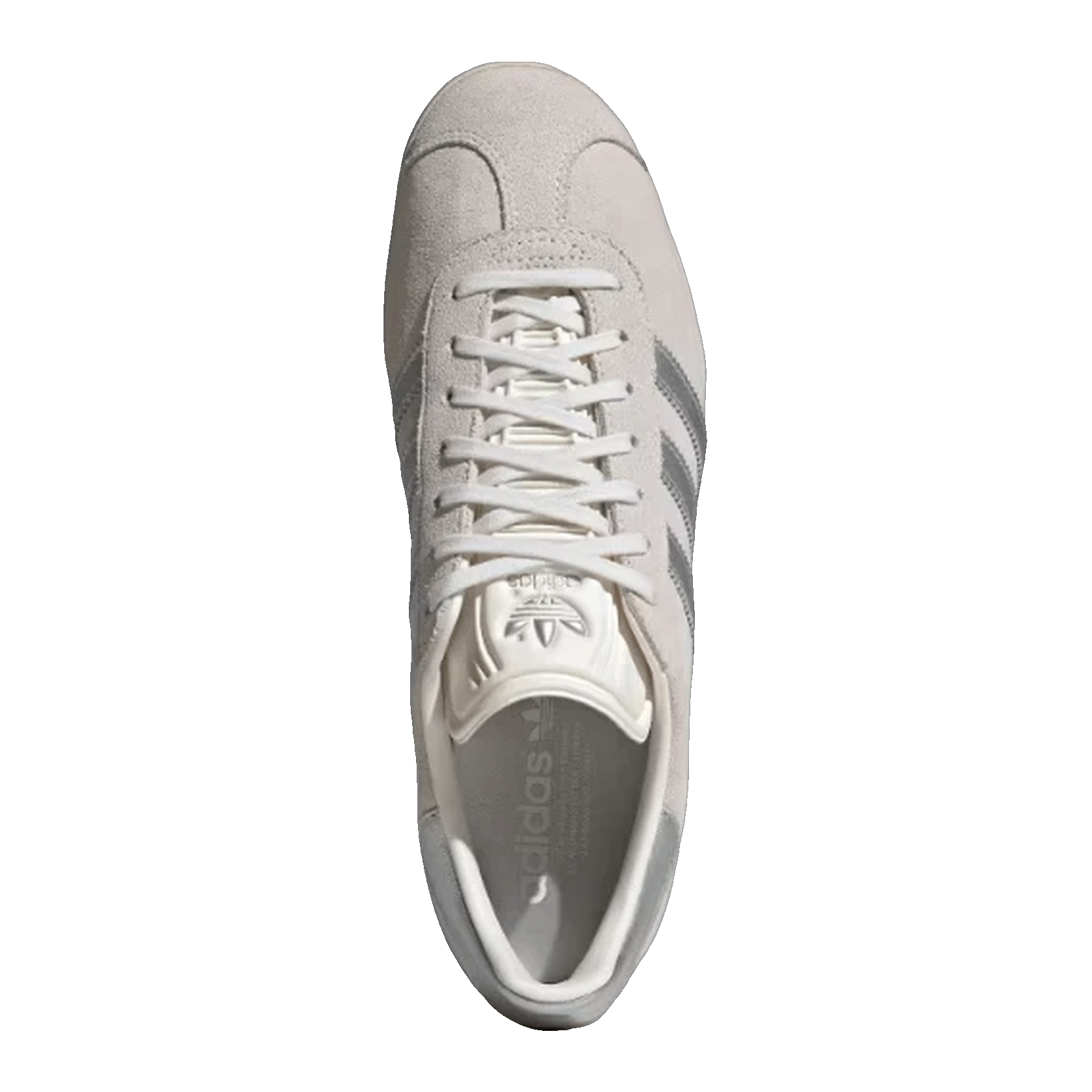 adidas Gazelle Cloud White Silver Metallic Oben JH8640