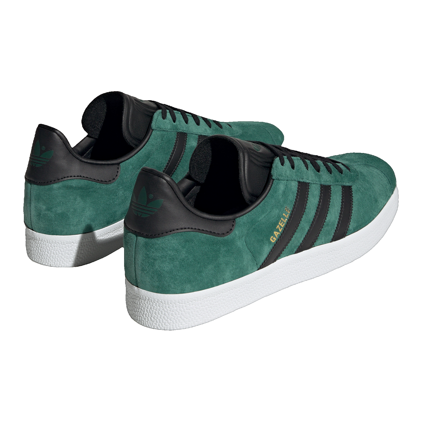 adidas Gazelle College Green Black Back BB5487