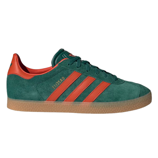 adidas Gazelle Collegiate Green Preloved Red (GS) IE8604