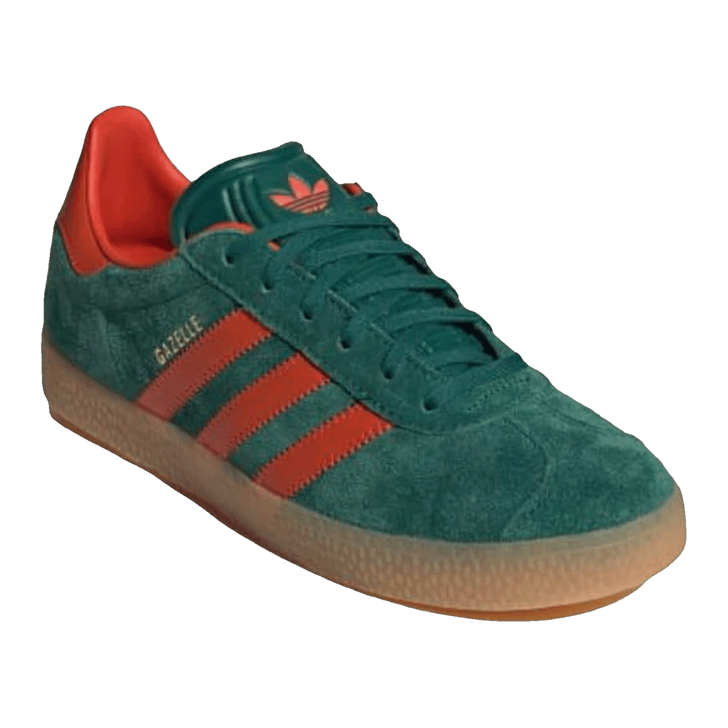 adidas Gazelle Collegiate Green Preloved Red (GS) Side IE8604