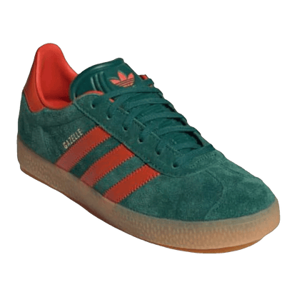 adidas Gazelle Collegiate Green Preloved Red (GS) Side IE8604