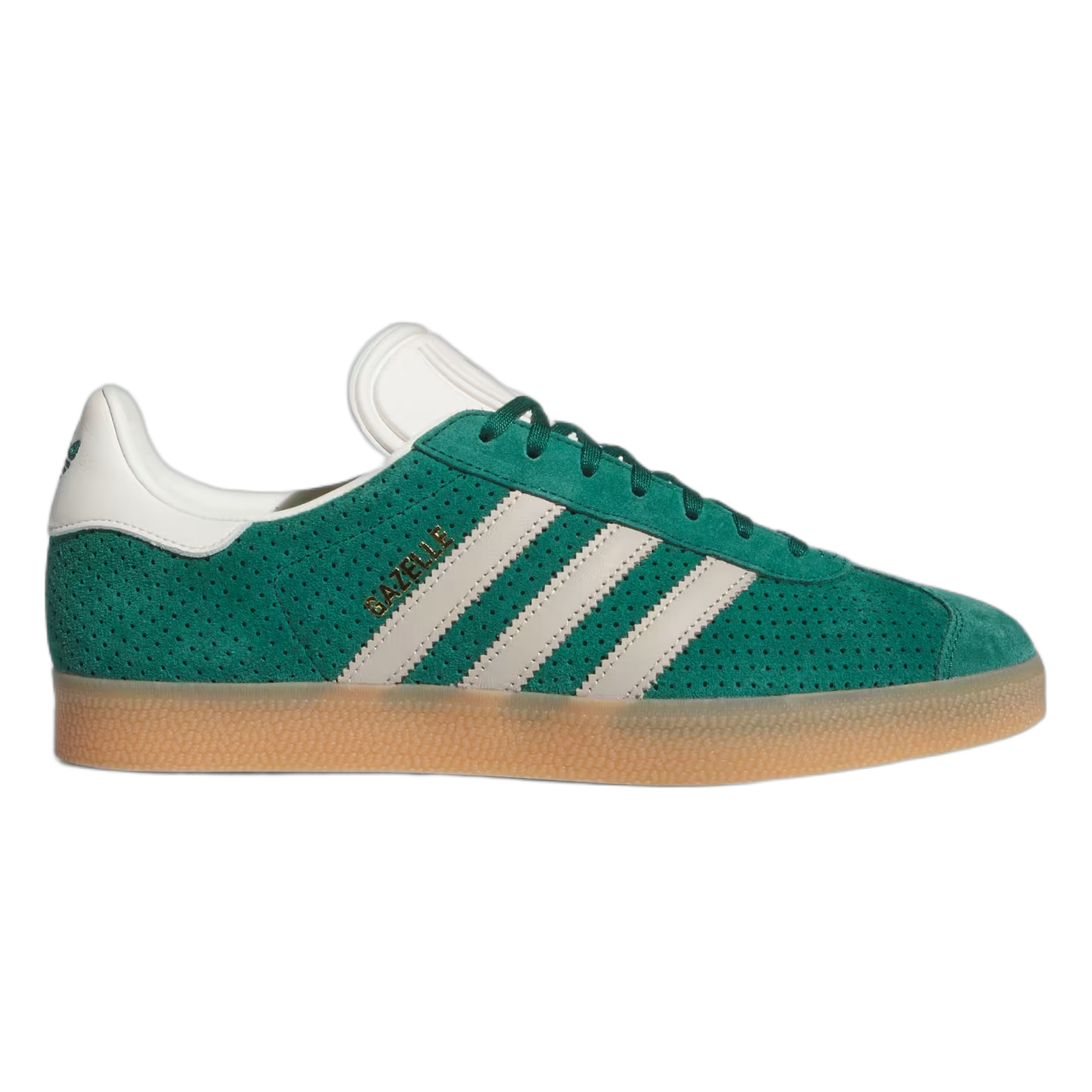 adidas Gazelle Collegiate Green Wonder Beige Gold Metallic IF7154