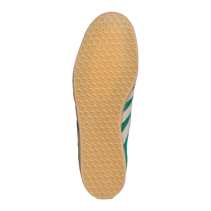 adidas Gazelle Collegiate Green Wonder Beige Gold Metallic Sohle IF7154