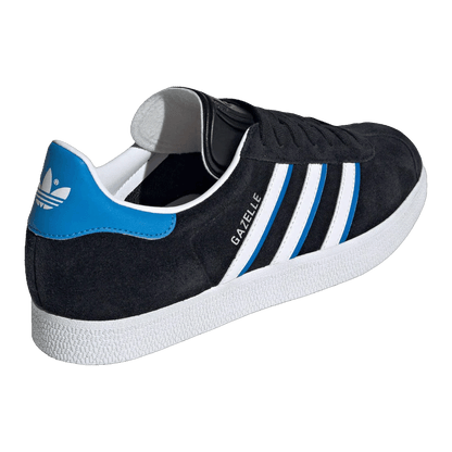 adidas Gazelle Core Black Bright Blue Back IG6193