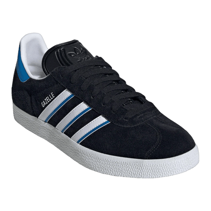 adidas Gazelle Core Black Bright Blue Side IG6193
