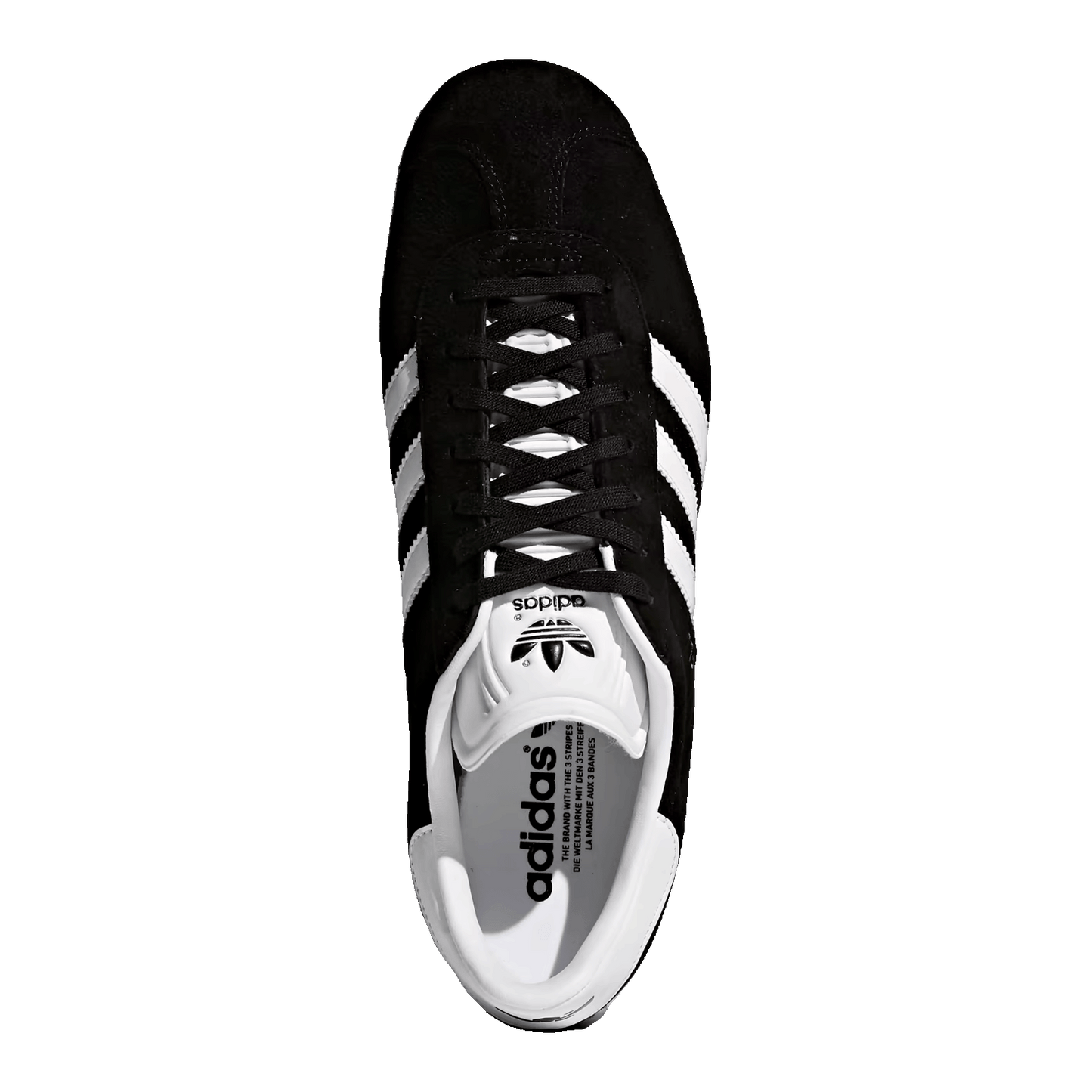 adidas Gazelle Core Black Cloud White Gold Oben BB5476